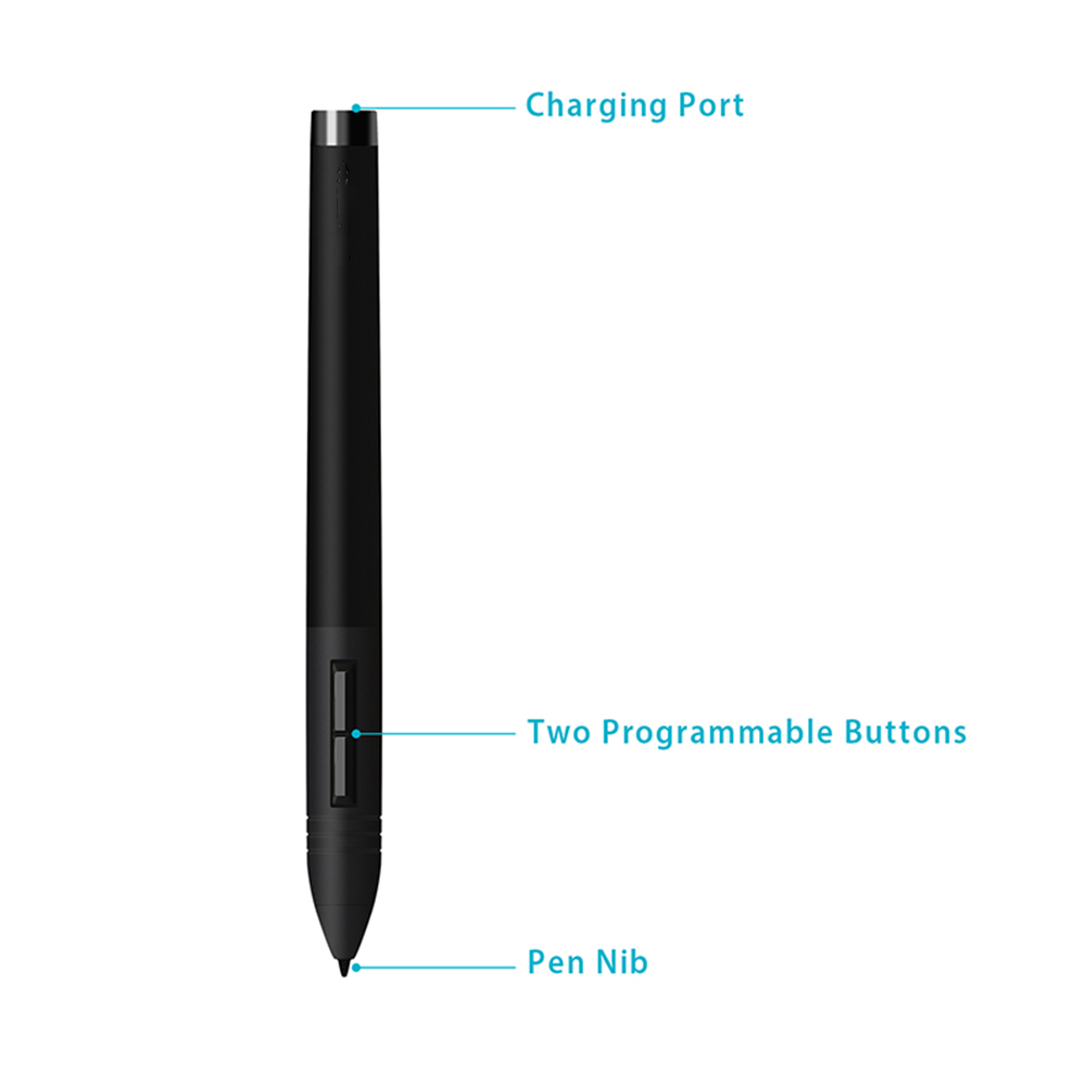 Huion Tablet Accessories - PEN80 Wiederaufladbarer digitaler Stift für Huion