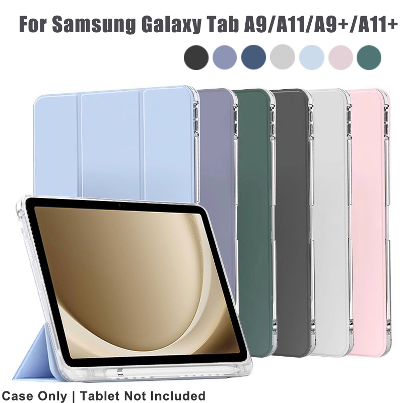 Remarkable Tablet Accessories - Klare Kristall-Tablet-Hülle mit Stiftschlitz für Samsung