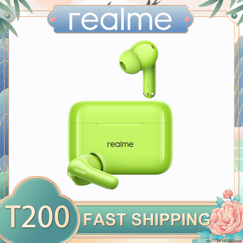 Realme Tablet Accessories - realme Buds T200-Kopfhörer, kabellos, Bluetooth 5.4-Kopfhörer,