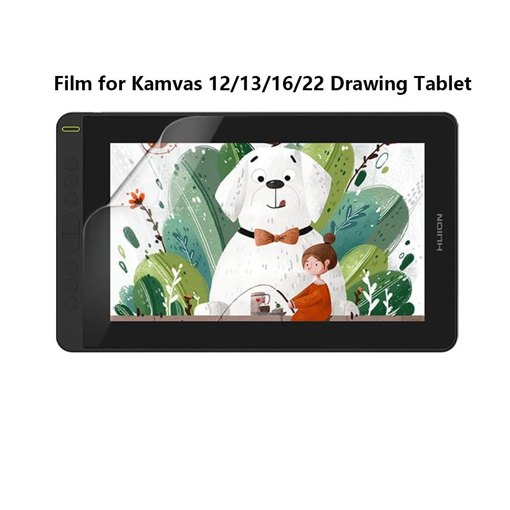 Huion Tablet Accessories - Schutzfolie kompatibel für Huion Grafiktablett Kamvas