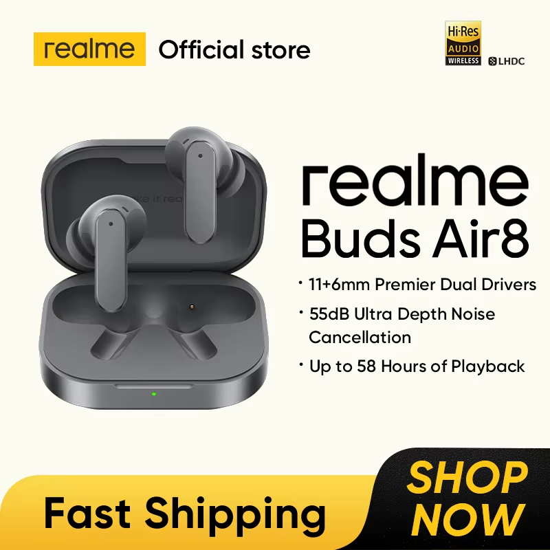 Realme Tablet Accessories - Globale Version realme Buds Air 8