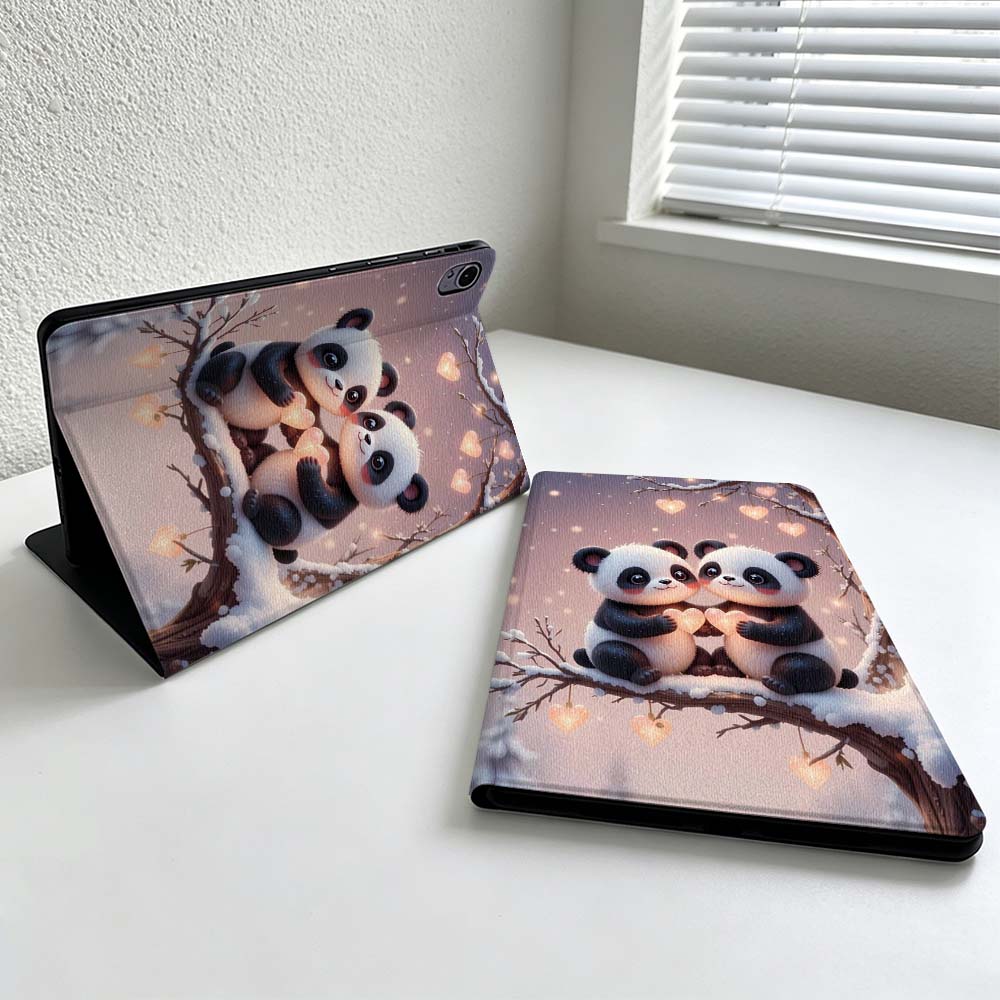 Honor Tablet X9 Accessories - Niedliches Panda-Muster für Huawei MatePad MediaPad