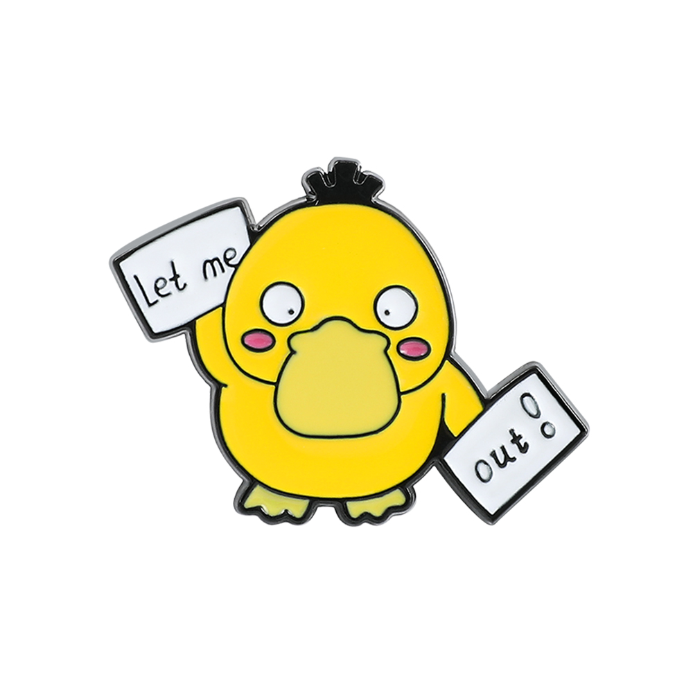 Tablet Cute Accessories - 1 Stück ​ Anime Entenküken Brosche