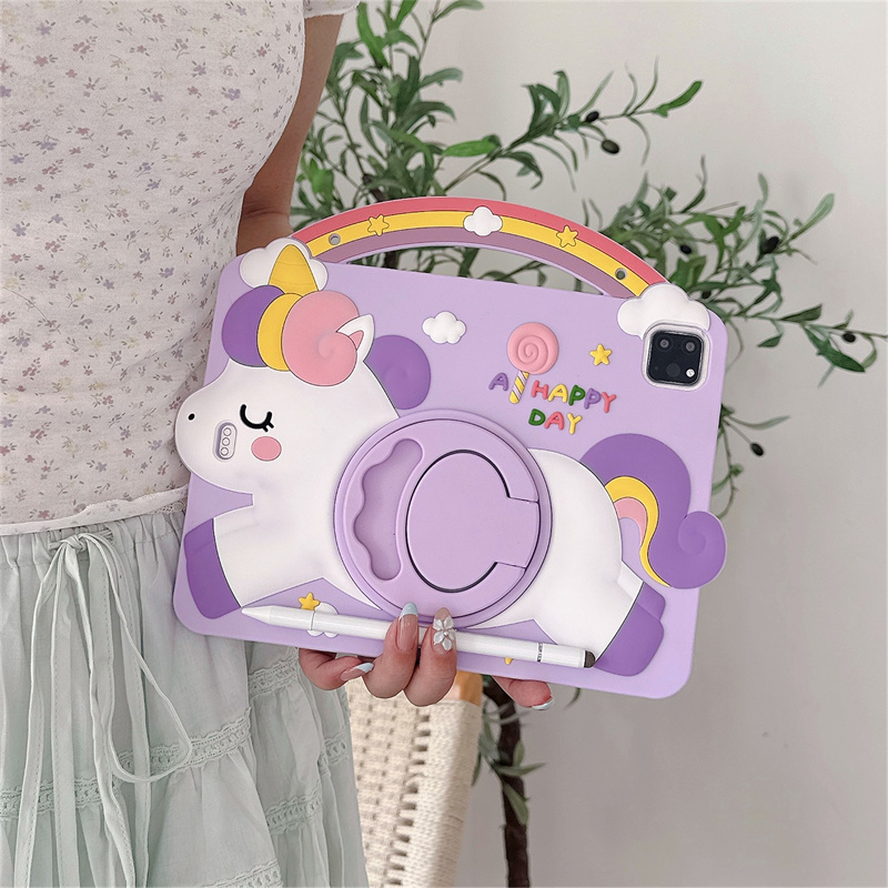 Cartoon-Einhorn-Kinder-Tablet- – Remarkable Tablet Accessories Bewertung und Preis