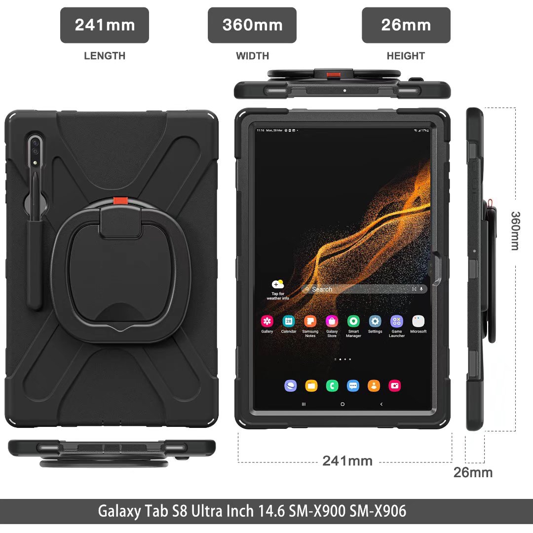 Tablet-Rotationshülle für Sams – Remarkable Tablet Accessories Bewertung und Preis