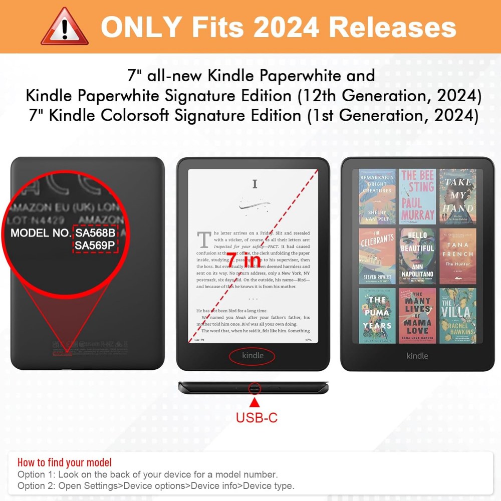 Hülle für Kindle Paperwhite 20 – Kindle Tablet Accessories Bewertung und Preis