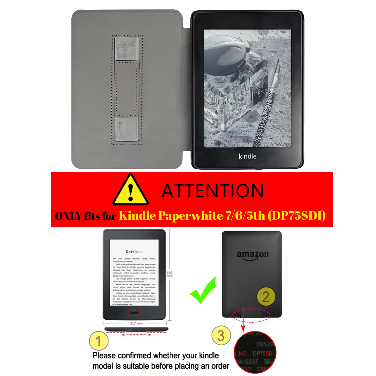Für kindle paper white 7. 6. 5 – Kindle Tablet Accessories Bewertung und Preis